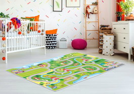 Conceptum Alfombra Kids-40 Verde 120 x 180 cm